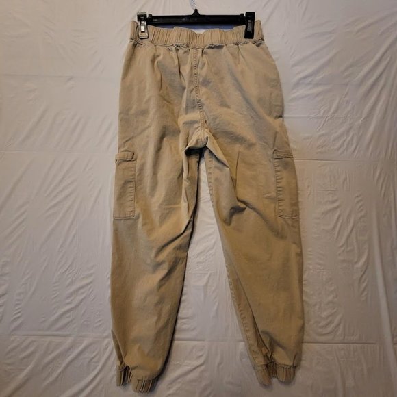 Arizona Jeans Co Boys Khaki  Elastic Waist Cargo Pants Size 7 - Picture 9 of 13